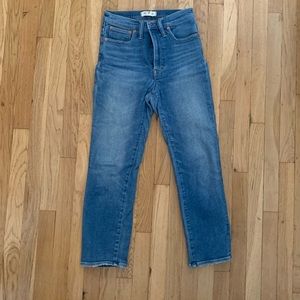 Madewell “Perfect Vintage Jean” Petite